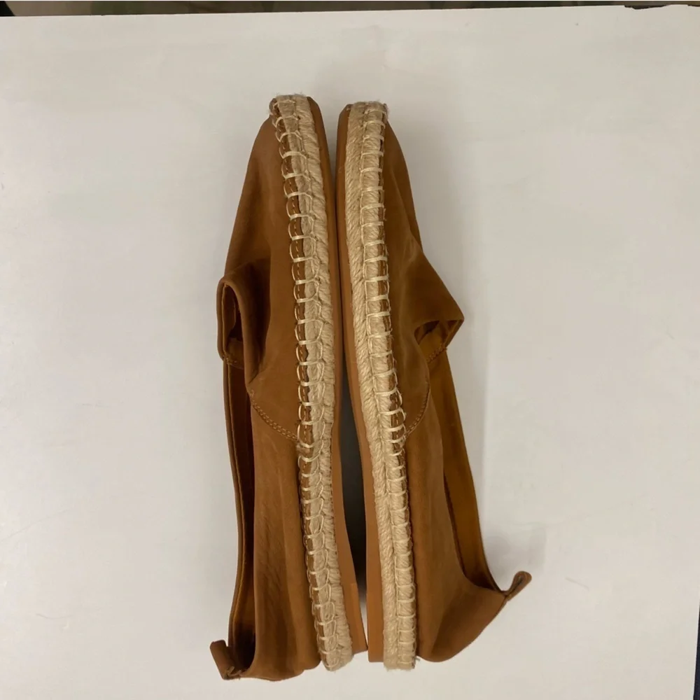 Kelsi Dagger || Juniper Classic Summer Slip On Espadrilles Brown‎ Tan 8.5
